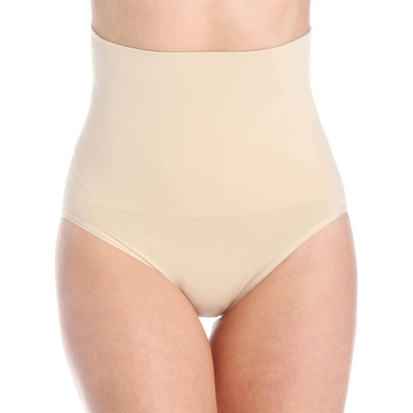 Maidenform Slim High Waisted Brief 0053 XL Tan - Picture 1 of 6
